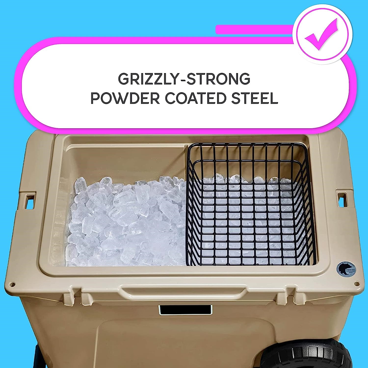 Cooler Basket and Net Designed for the YETI Haul - Compatible with Yeti Coole...